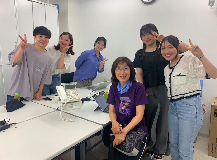 学生が来社！