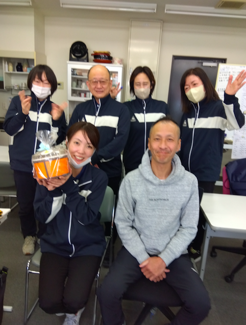 2月生まれ　スタッフお誕生日！